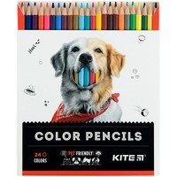 Карандаши цветные Kite Dogs 24 шт. K22-055-1